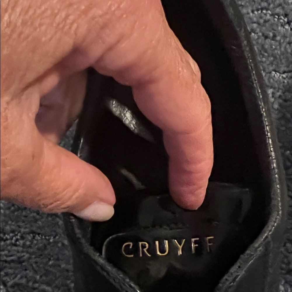 Cruyff Black Leather sneakers - Picture 3 of 3